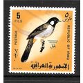 IRAQ 1968 IRAQI BIRDS 5F WHITE CHEEKED BULBUL S...
