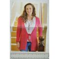 2011 long cardigan, DK, 81-137 cm bust