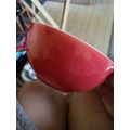 Jaj Pyrex Casserole Dish Red