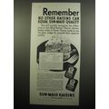 1933 Sun-Maid Raisins Ad - recipe for Layer Spi...