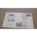 1957 Argentina FDC Cover - Steam / Diesel Locom...