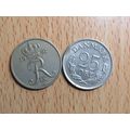 Denmark 1961 25 Ore Coin