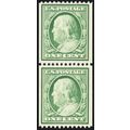 348, Mint VF NH 1¢ Coil Pair - Stunning! - Stua...