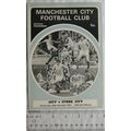 1972 programme Manchester City v. Stoke City, 2...