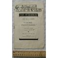 1950 programme Crime Passionnel, The Playhouse