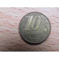 Brazil Brasil 2013 10 Centavos Coin