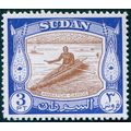 Sudan 1951 3p brown & dull ultramarine SG131 un...