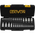 LEXIVON Master HEX Bit Socket Set, Premium S2 A...