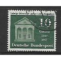 GERMANY 1957 10pf GREEN JUSTUS LIEBIG UNIVERSIT...