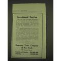 1913 Guaranty Trust Company of New York Ad - Se...