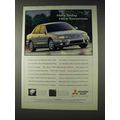 1997 Mitsubishi Galant Car Ad - Here Today, Tomorrow