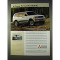 1997 Mitsubishi Montero Sport Ad - To Comfort Earth