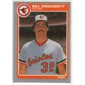 1985 Fleer baseball card 193 Bill Swaggerty RC