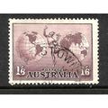 AUSTRALIA 1937 HERMES 1s.6d DULL PURPLE SG 153a...