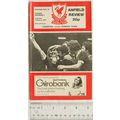 1978 programme Liverpool v. Ipswich Town