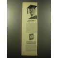 1959 Merriam-Webster New Collegiate dictionary Ad - Give him a head start