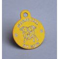 STAFFIE DOG TAG STAFFORDSHIRE BULL TERRIER TAG ...