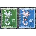 EUROPA - West Germany 1958 - MNH - MiNr 295/6