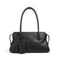 Genuine Leather Women Shoulder Handbag Tote Hob...