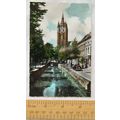 1960 postcard Delft, Old Church