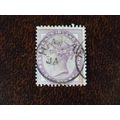 1881 GB Queen Victoria SG172 1d lilac used stam...