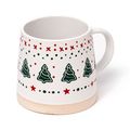Christmas Tree Stoneware Mug 9 CM &Boxed Decora...