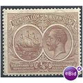 Bermuda 1920.SG59 1/4d Brown Mounted Mint.