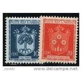 1945 Michel 318+319 - MH (*)