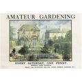 Victorian Advertising Flier Amateur Gardening c...