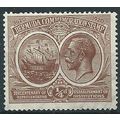 Bermuda 1920 SG59 1/4d Brown Very Fine Used . . ..