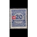GERMANY REICH [1923] MiNr 0319 AP HT ( **/mnh )