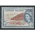 Cayman Islands 1954 SG156 6d Lake-Brown & Deep ...