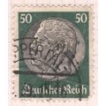 Germany 1934 - 50pf green/black - President Von...