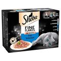 Sheba Pouches Fine Flakes 48 x 85g Fish Collect...