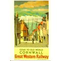 Advertising GWR CORNWALL Postcard (Mayfair BB 776)
