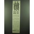 1939 Burberrys Dual Overcoat Ad - Turn Coat Inside Out