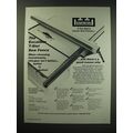 1987 Excalibur T-Slot Saw Fence Ad