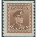 Canada 1948 2c brown Coil SG397a unused