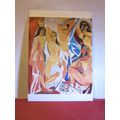 LES DEMOISELLES D'AVIGNON, 1907. by Pablo Picas...