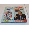 Lot Of 2 VHS Sports Blooper Not-So-Great Moment...