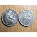 1989g 50 Pfennig Germany Coin