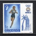 Grenada - 1968 - 1c Olympic Games, Mexico (sg30...