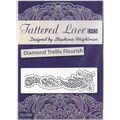 Tattered Lace. Diamond Trellis Flourish Die. Di...