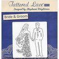Tattered Lace. Bride & Groom Die. Die Cutting C...