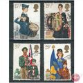 GB stamps 1982 used set - SG 1179-1182 - Youth ...