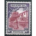 Bermuda 1936 SG104 6d Carmine Lake & Violet Mou...