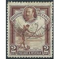 British Guiana 1934 SG289 2c Red-Brown Fine Use...
