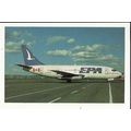 Aviation EPA BOEING 737-2E1 Postcard by AeroGem...