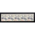 2266 24.1c Tandem Bicycle Fine MNH Dry Gum PNC ...