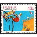 Australia 1990 Sport Skateboarding 43c Used Stamp